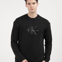 Calvin Klein Jeans Men Brand Logo Embroidered Pullover-picture-46