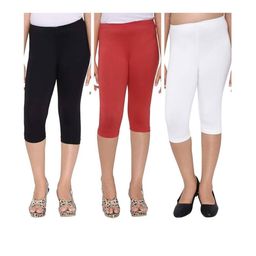 Tik Tok WEARS Girls Multicoloured Cotton Capris-image-27