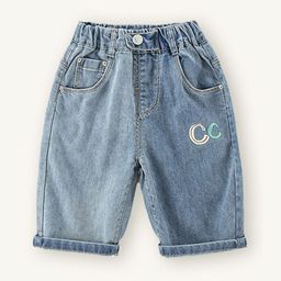 LULU & SKY Boys High-Rise Denim Shorts-picture-53
