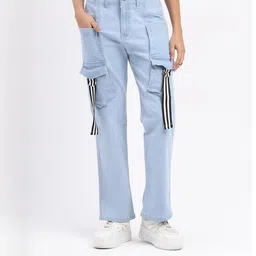 SZN Women Straight Fit High-Rise Jeans-image-4