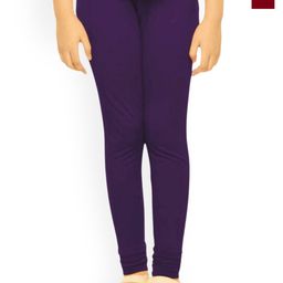 Tik Tok WEARS Girls Pack Of 2 Churidar Length Leggings-image-53