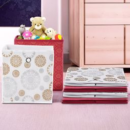 Aura Maroon Set of 6 Regular Drawer Organiser Organisers-4
