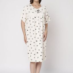 ETC Women Printed Nightdress-picture-4