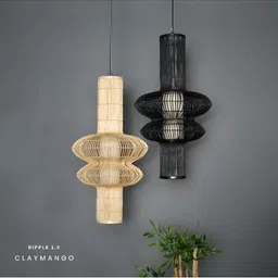 Claymango Brown Ceiling Lamp-16