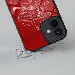 macmerise Typography Printed iPhone 12 Back Case Mobile Accessories-14