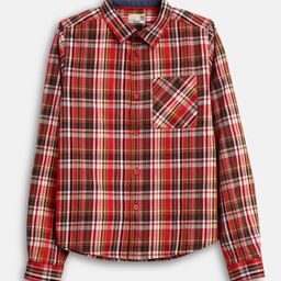 BONKIDS Boys Tartan Checks Opaque Checked Casual Shirt-image-58