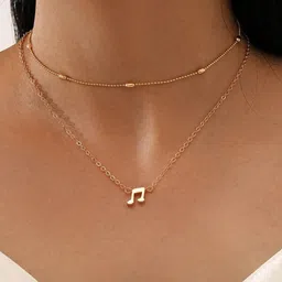 Arzonai Gold-Toned Metal Chain-53