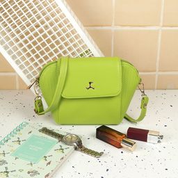 Mochi Structured Sling Bag with Applique-6