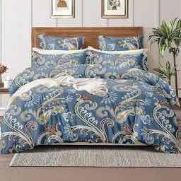 ZCI Unisex Blue Bedsheets-picture-34