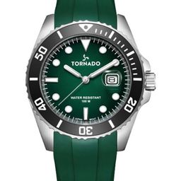 TORNADO LUMINA Men Round Dial & Straps Analogue Chronograph Watch T22001-SSHH-30