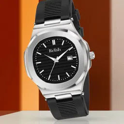 Relish Men Dial & Straps Analogue Watch RE-NW2042-11