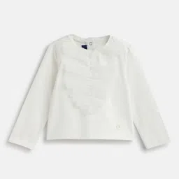 Chicco Girls Solid Round Neck T-shirt-image-20