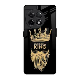 QRIOH King Life Printed OnePlus 11R 5G Back Case Mobile Accessories-picture-46