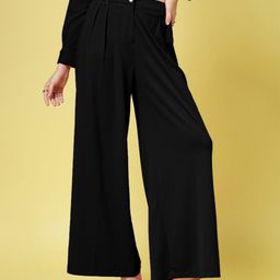 Chemistry Women Relaxed Pleated Trousers-picture-46
