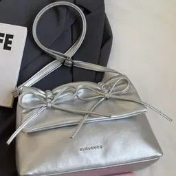 StyleCast Bucket Handheld Bag with Bow Detail-picture-49