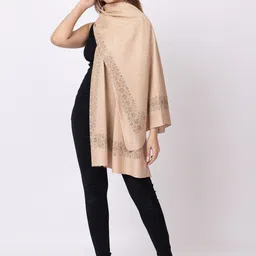 PASHGIRI Women Ethnic Motifs Woven Design Shawl-12