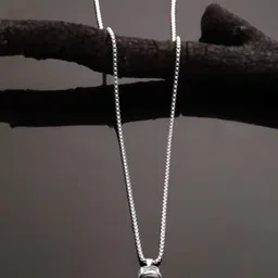 PASU FASHION Silver-Plated Pendants with Chains-picture-41