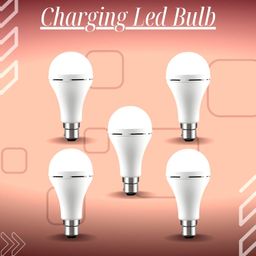guggu Rechargeable Emergency Bulb Inverter Bulb, 3Hr Battery Backup_Pack of 5 P37 3 hrs Bulb Emergency Light-picture-46