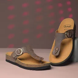 Scholl Women T-Strap Flats-image-83