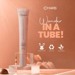 MARS Wonder Cover Long Lasting Full Coverage Liquid Concealer - 12ml - 01 image 2