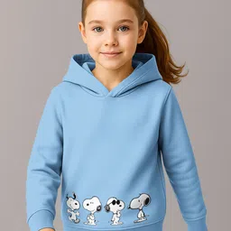 HELLCAT Girls Graphic Printed Long Sleeve Hooded Pullover Sweatshirt-picture-48
