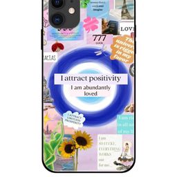 QRIOH Typography Printed iPhone 12 Back Case Mobile Accessories-image-22