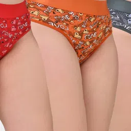 FiveFlag Mid-Rise Cotton Blend Briefs-image-21