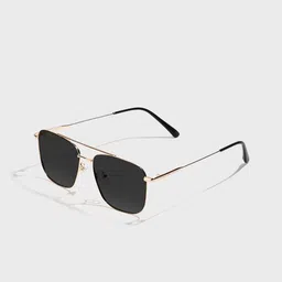 SAM & MARSHALL Sunglasseses Metal Bulit 400% UV Protection Unisex VEIN_GOLD_BLACK_2927-53