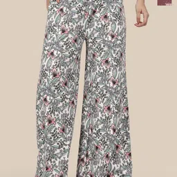 Esplendido Women Pack Of 2 Printed Cotton Mid-Rise Lounge Pants-picture-28