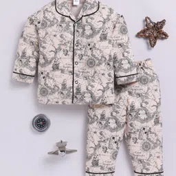 Clt.s Unisex Kids Printed Night suit-picture-55