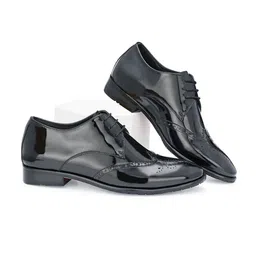 Harrykson London Men Solid Leather Round Toe Formal Derbys-image-19
