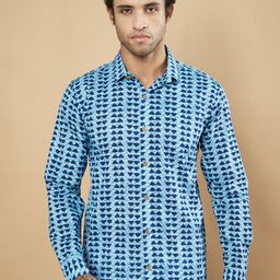 KALINI Men Premium Opaque Printed Casual Shirt-image-114