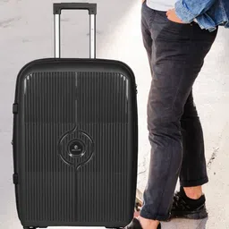 Polo Class Set Of 3 Textured Hard-Sided Trolley Bag With Vanity-13