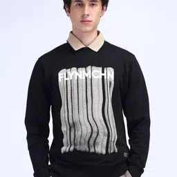 Flying Machine Men Printed Sweatshirt-image-97