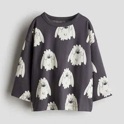 H&M Long-Sleeved Jersey Top-image-7