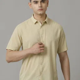 Voi Jeans Men Boxy Opaque Casual Shirt-picture-34