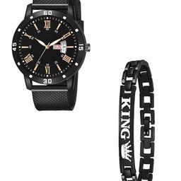 Gopal Shopcart Unisex Printed Analogue Watch Comes With Bracelet - Safar DayDate King-image-26
