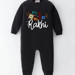 BLUSHES Infants Printed Pure Cotton Romper-2