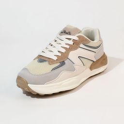 LULU & SKY Women Woven Design PU Sneakers-39