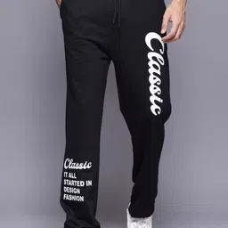 FLYNOFF Men Relaxed Straight Leg Straight Fit Trousers-image-8