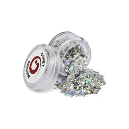 Comet Busters Chunky Glitter Shimmer Body & Eyeshadow - 5g - Silver-16