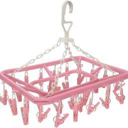 Baby Cloth Clip Celling hanger/Cloth Dryer/Clothes Drying Stand/ 32 Plastic Cloth Clips-image-94