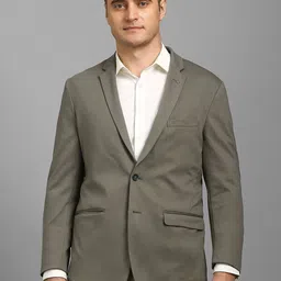 Louis Philippe Slim-Fit Single Breasted Formal Blazer-picture-47