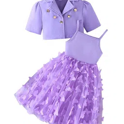 StyleCast x Revolte Girls Tunic With Skirt And Blazer-image-36