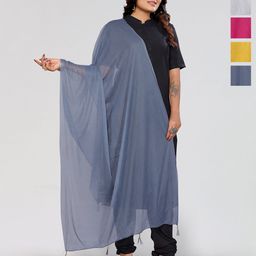 Moda Rapido Selection Of 5 Woven Design Tasselled Ethnic Dupattas-picture-12