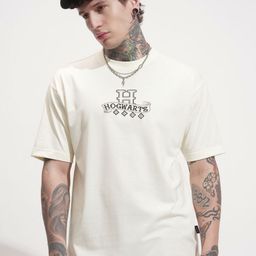 HIGHLANDER Men Typography Printed Round Neck Relaxed Fit T-shirt-picture-22