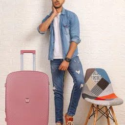Polo Class Hard Sided Trolley Bag With Vanity Bag-47