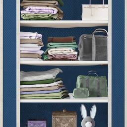 Blue-6L-WARDROBE Carbon Steel Collapsible Wardrobe-image-20