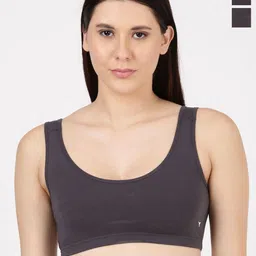BLOSSOM Women Pack of 2 Full Coverage Non Padded Bra-46