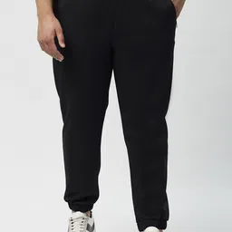 Big Hello - The Plus Life Men Regular Fit Mid-Rise Joggers Track Pants Plus Size-picture-50